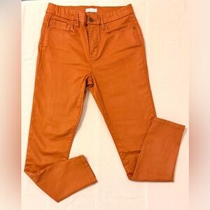 Gianni Bini rust colored skinny jeans size 28 ECU